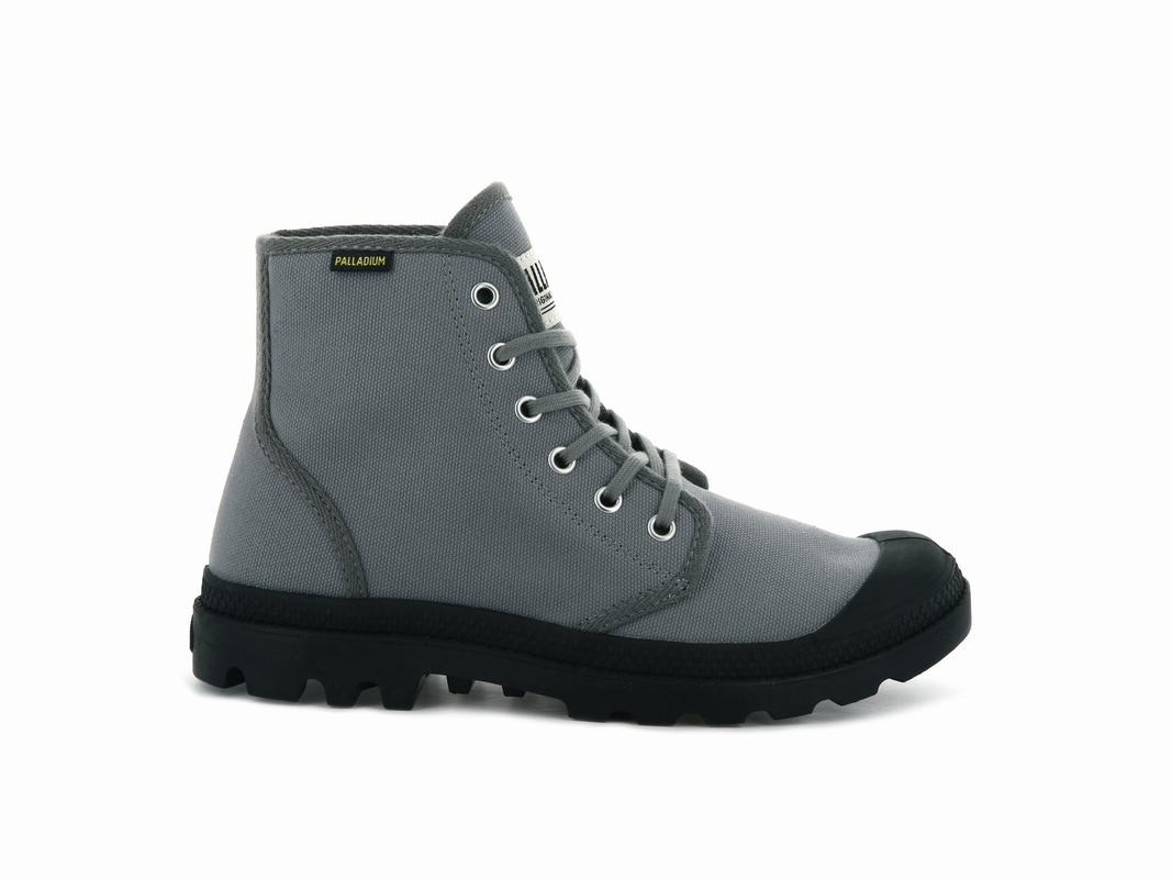 Palladium Pampa Hi Originale Men's Boots Grey (VSUM42967)